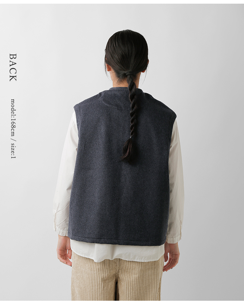 HARVESTY(ハーベスティ)ウールビーバーアトリエベストa32518