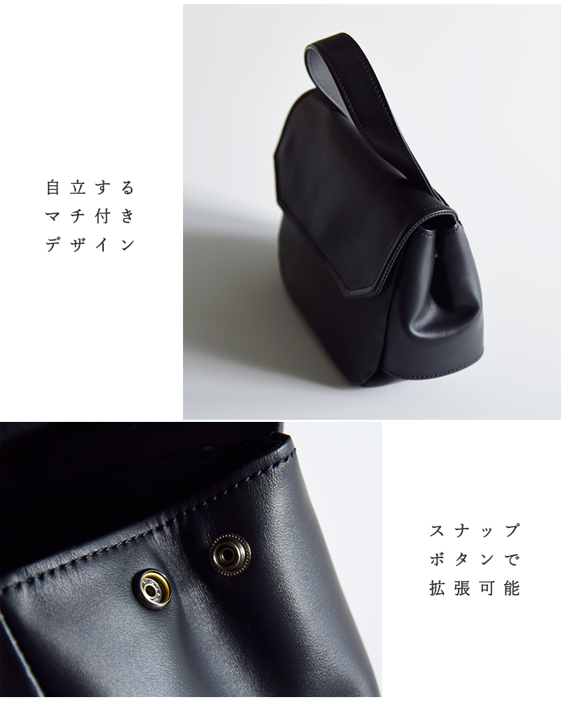 ANVOCOEUR(アンヴォクール)イタリアンカウレザーハンドバッグ“Rislokka”ac23406