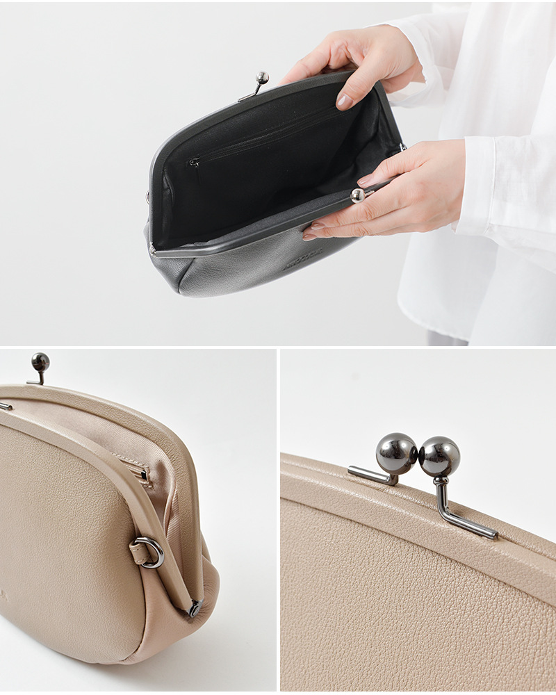 ANVOCOEUR(アンヴォクール)レザー2wayミドルモアハンドバッグ“Middlemore”ac25305