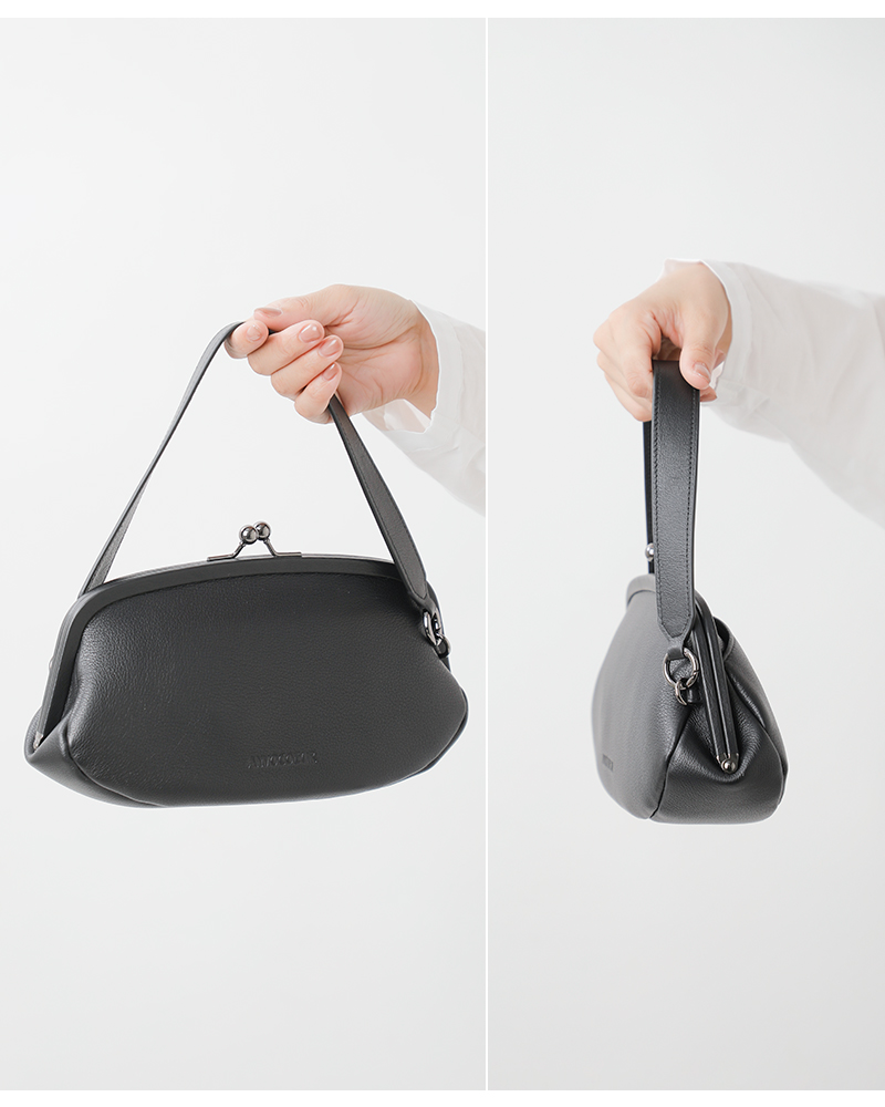 ANVOCOEUR(アンヴォクール)レザー2wayミドルモアハンドバッグ“Middlemore”ac25305