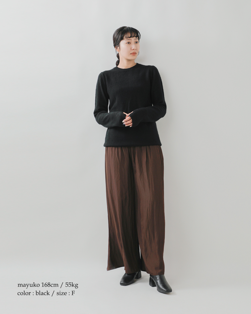 ADAWAS(アダワス)シアーカシミヤセーターadws-501-36