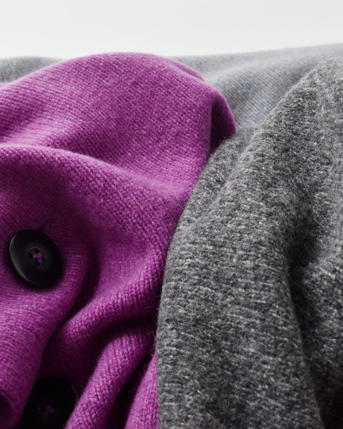 AKANE UTSUNOMIYA(アカネウツノミヤ)スーパーファインラムズウールカシミヤアシンメトリージャケットakes-008 akes-008