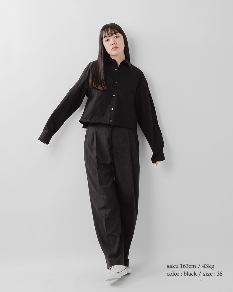 ニコルソンアンドニコルソン nicholson&nicholson  コットン ライト ツイル シャツ allie-twill  レディース 2025aw新作 nicholson&nicholson ニコルソンアンドニコルソン コットン