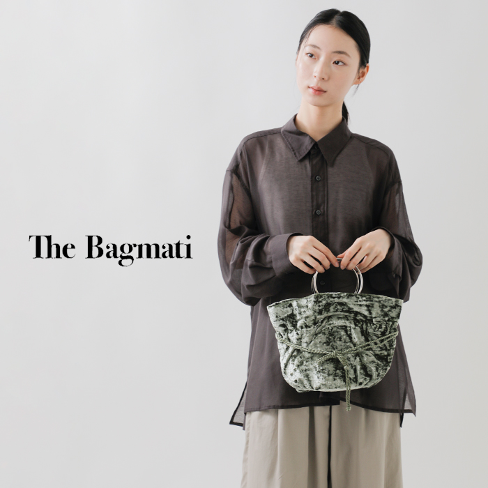 The Bagmati(バグマティ)ベルベットメタルリングハンドルポーチan-241249