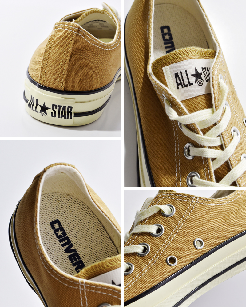 すあページです。 CONVERSE コンバース オールスター エイジド AC OX キャンバス