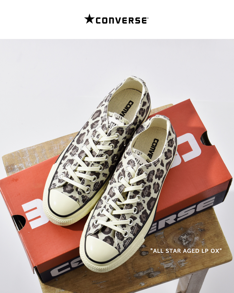 エイティシックス キャンバスボード CONVERSE コンバース オールスター エイジド LP OX キャンバス