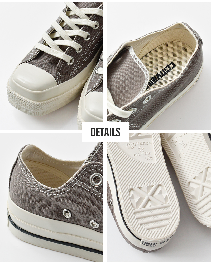 CONVERSE(コンバース)オールスタースクエアトゥoxキャンバススニーカーas-squaretoe-ox