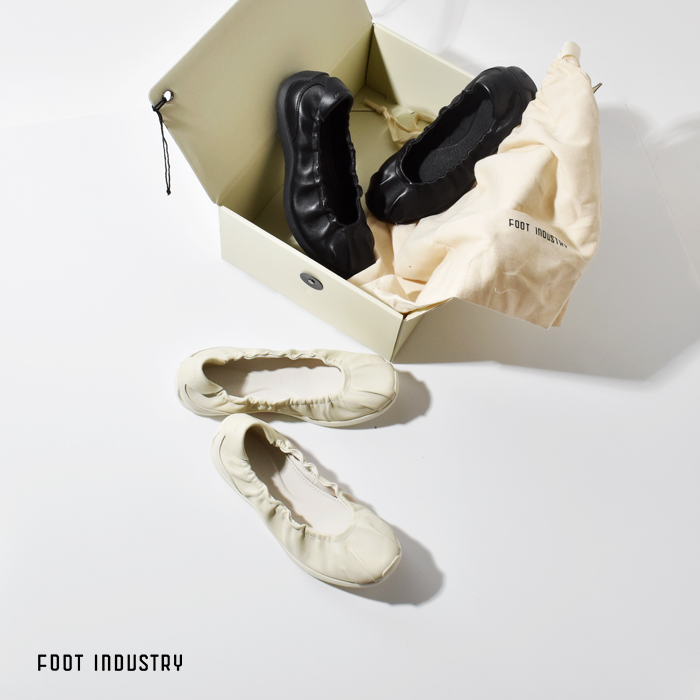FOOT INDUSTRY フットインダストリー シープレザー バレエ FOOT INDUSTRY フットインダストリー シープレザー バレエ