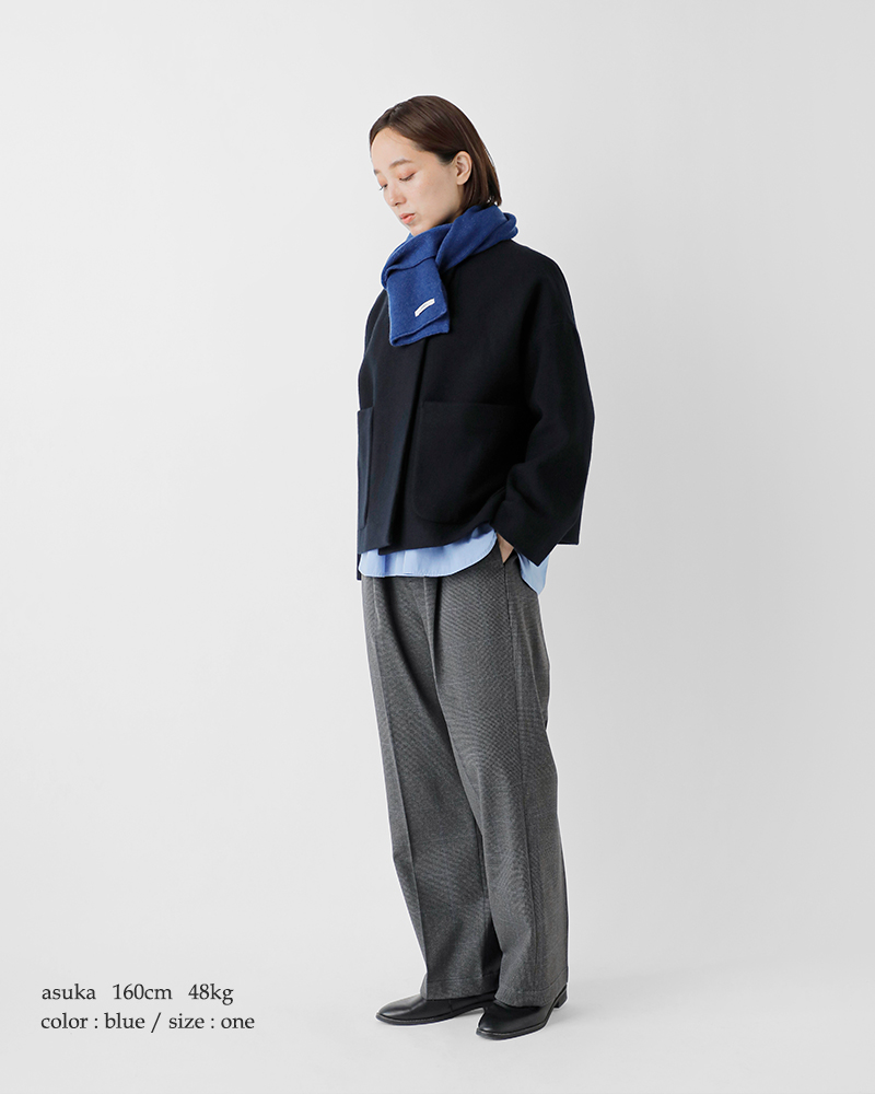 ARMEN(アーメン)スーパーファインラムズウールカシミヤループスカーフbaam1961