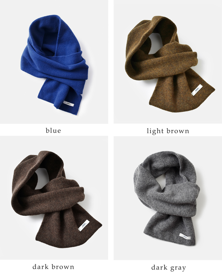 ARMEN(アーメン)スーパーファインラムズウールカシミヤループスカーフbaam1961