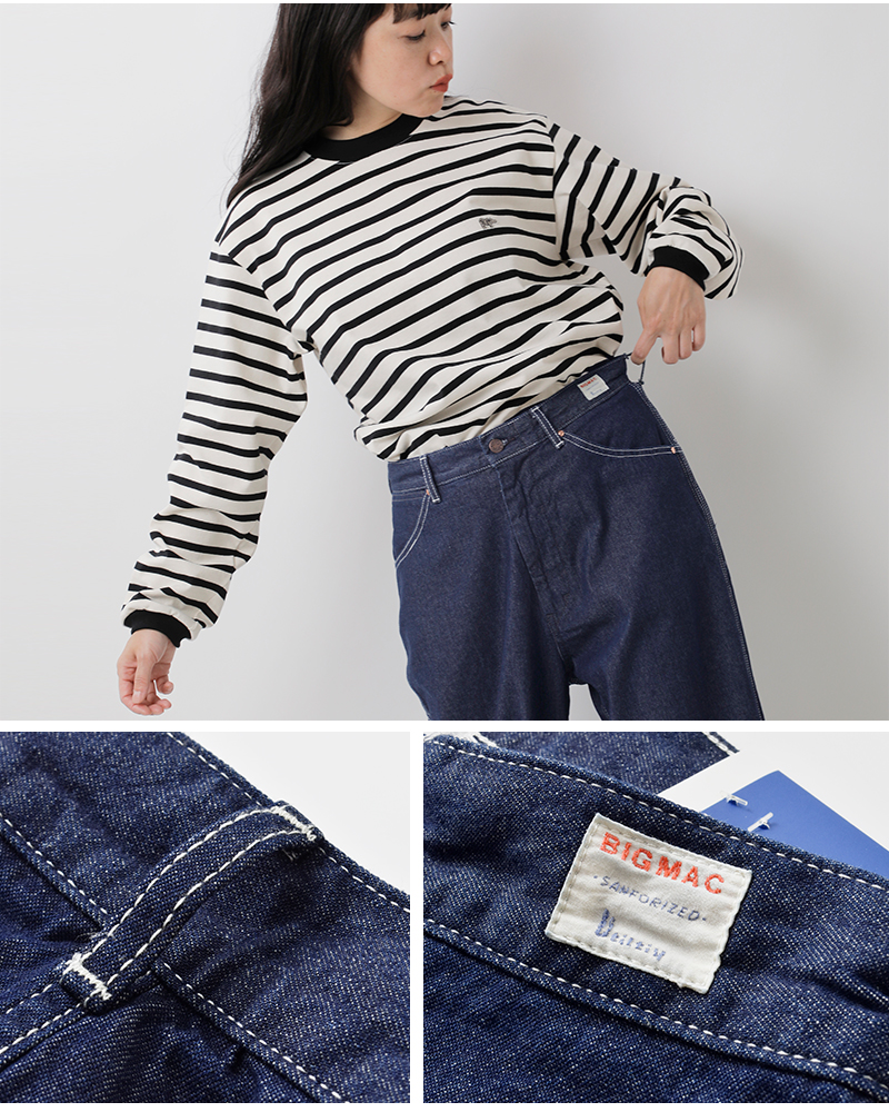 BIG MAC(ビッグマック)デニムペインターパンツbig-218-o