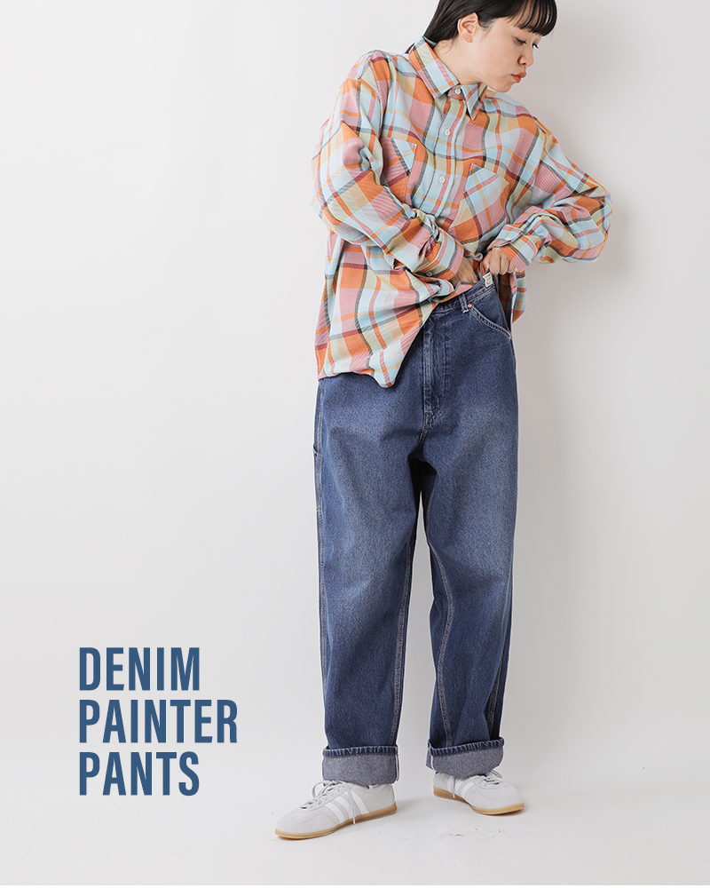 BIG MAC(ビッグマック)デニムペインターパンツbig-218-u