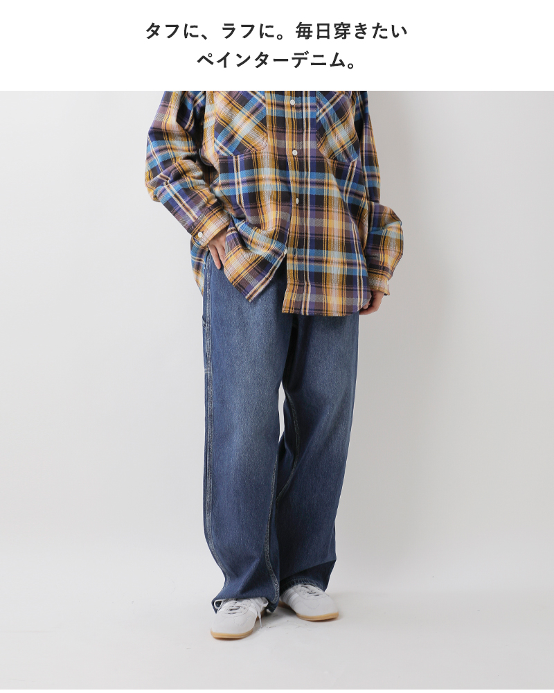 BIG MAC(ビッグマック)デニムペインターパンツbig-218-u