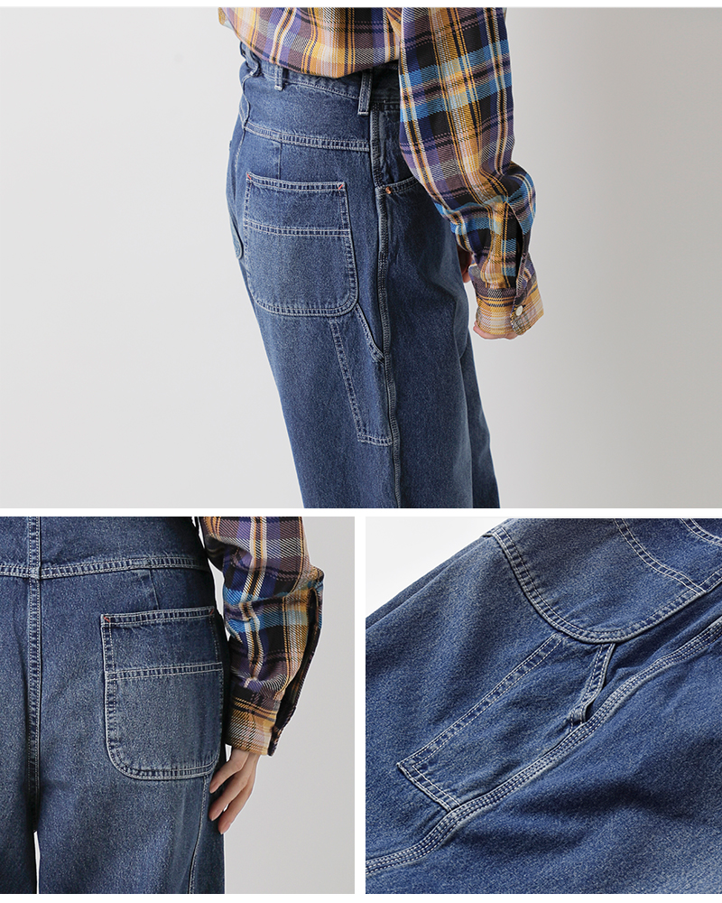 BIG MAC(ビッグマック)デニムペインターパンツbig-218-u