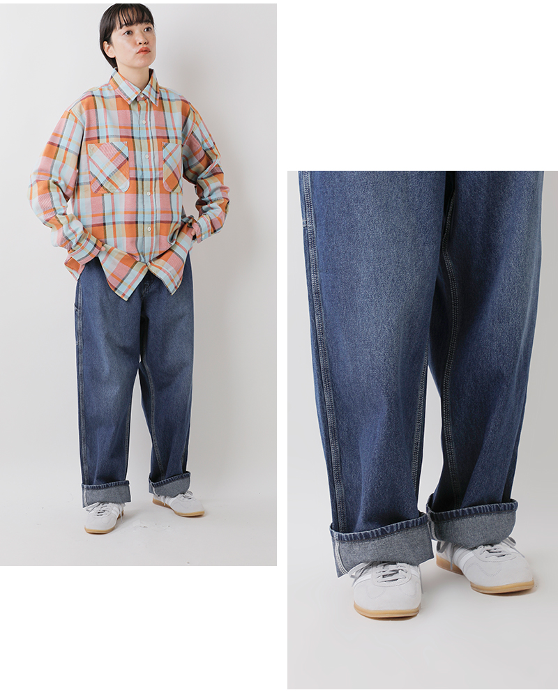 BIG MAC(ビッグマック)デニムペインターパンツbig-218-u