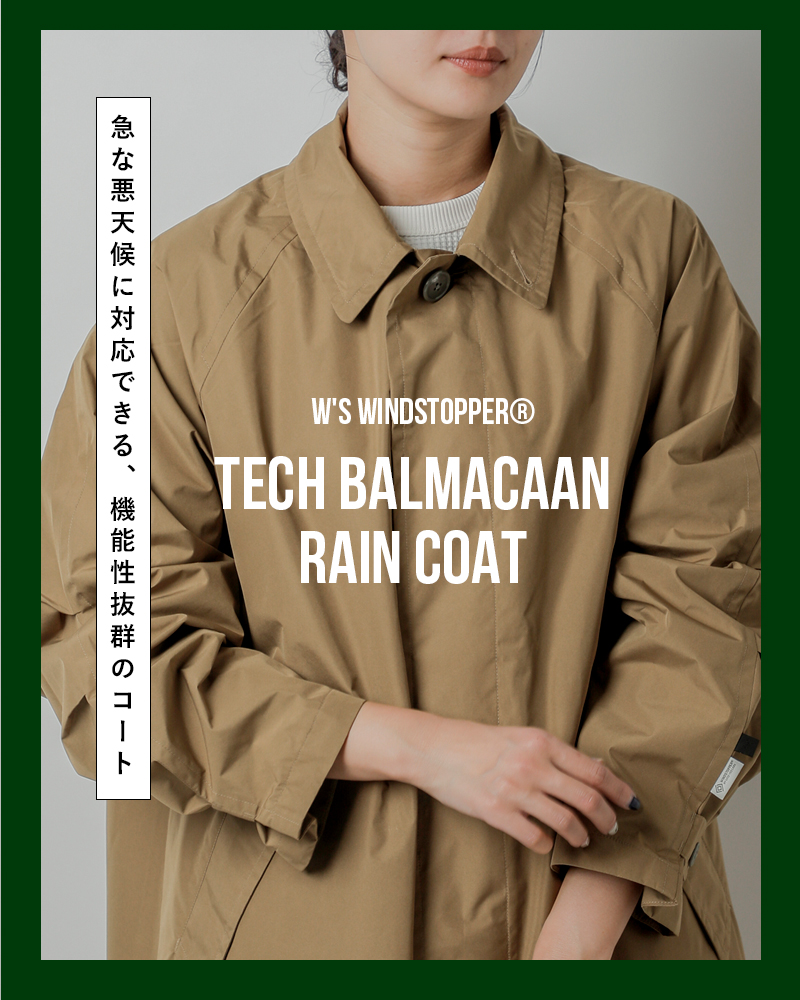 DAIWA PIER39WINDSTOPPER by GORE-TEX LABS o}J[ CR[g gWs WINDSTOPPER TECH BALMACAAN RAIN COATh bj-11025wl