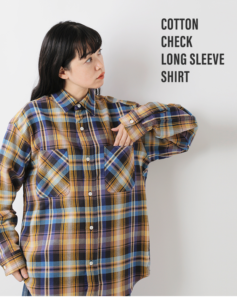 BIG MAC(ビッグマック)コットンチェック長袖シャツbmc-25fw01