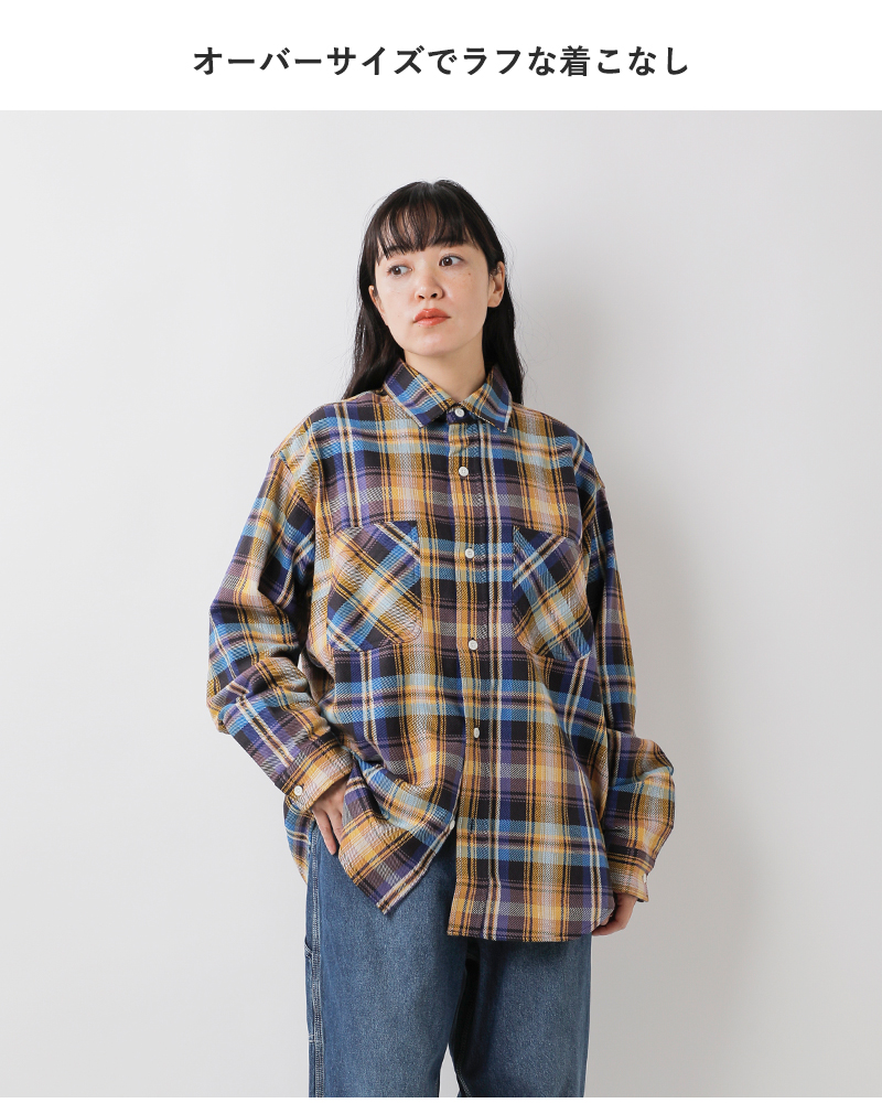 BIG MAC(ビッグマック)コットンチェック長袖シャツbmc-25fw01