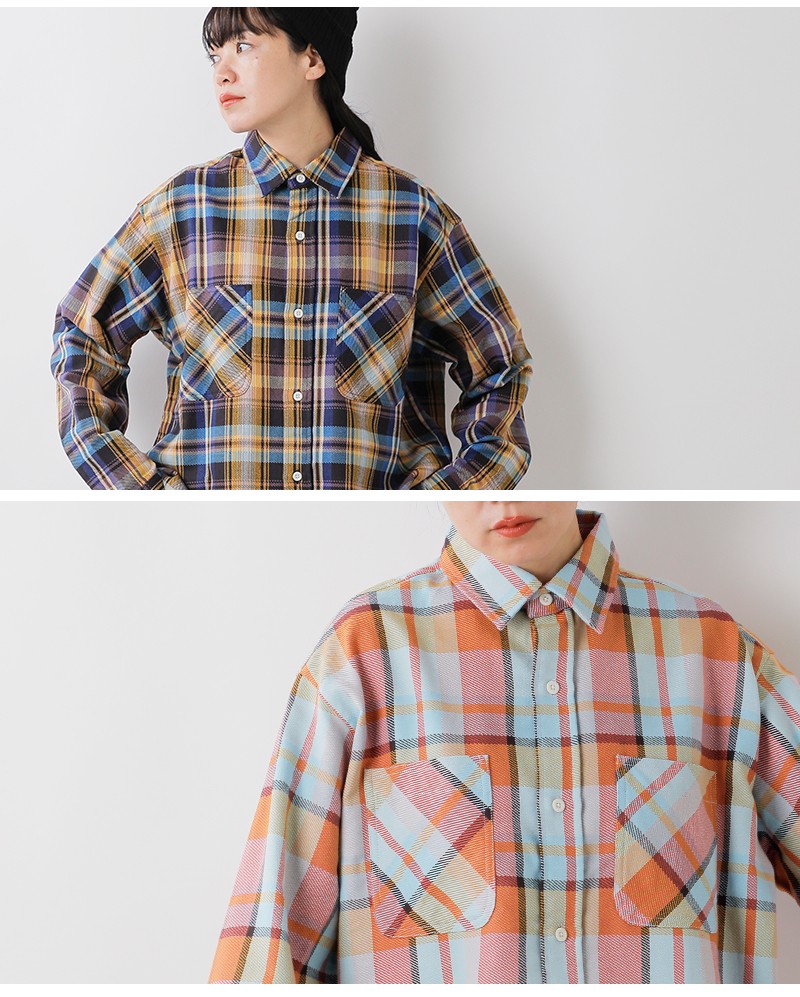 BIG MAC(ビッグマック)コットンチェック長袖シャツbmc-25fw01