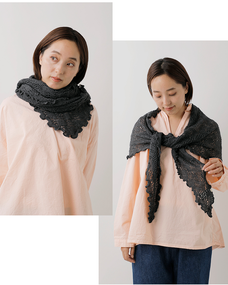 SOIL(ソイル)トライアングルスカーフbnsl2551