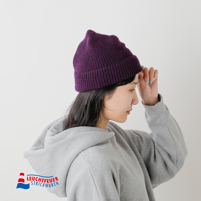 LEUCHTFEUER(ロイフトフォイヤー)ウールニットキャップborkum