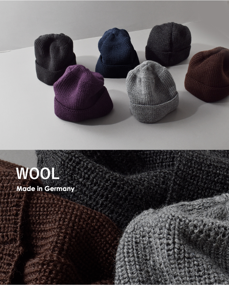 LEUCHTFEUER(ロイフトフォイヤー)ウールニットキャップborkum