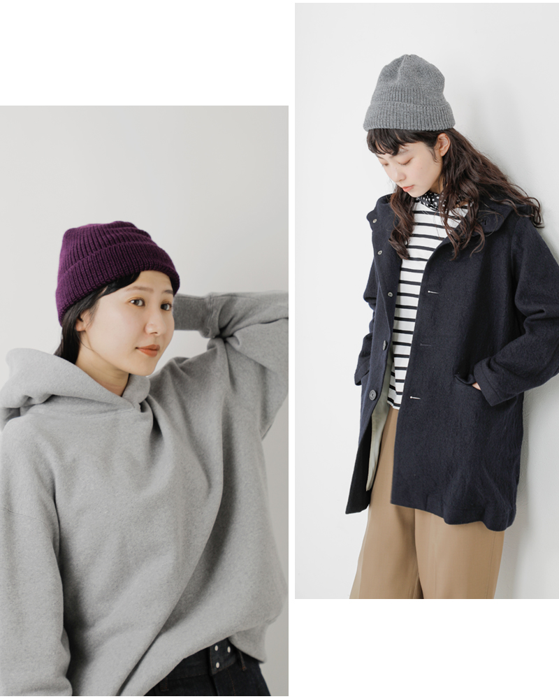 LEUCHTFEUER(ロイフトフォイヤー)ウールニットキャップborkum