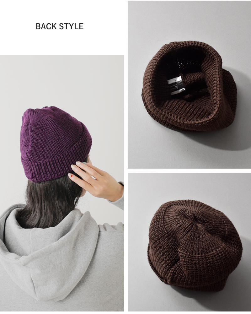 LEUCHTFEUER(ロイフトフォイヤー)ウールニットキャップborkum