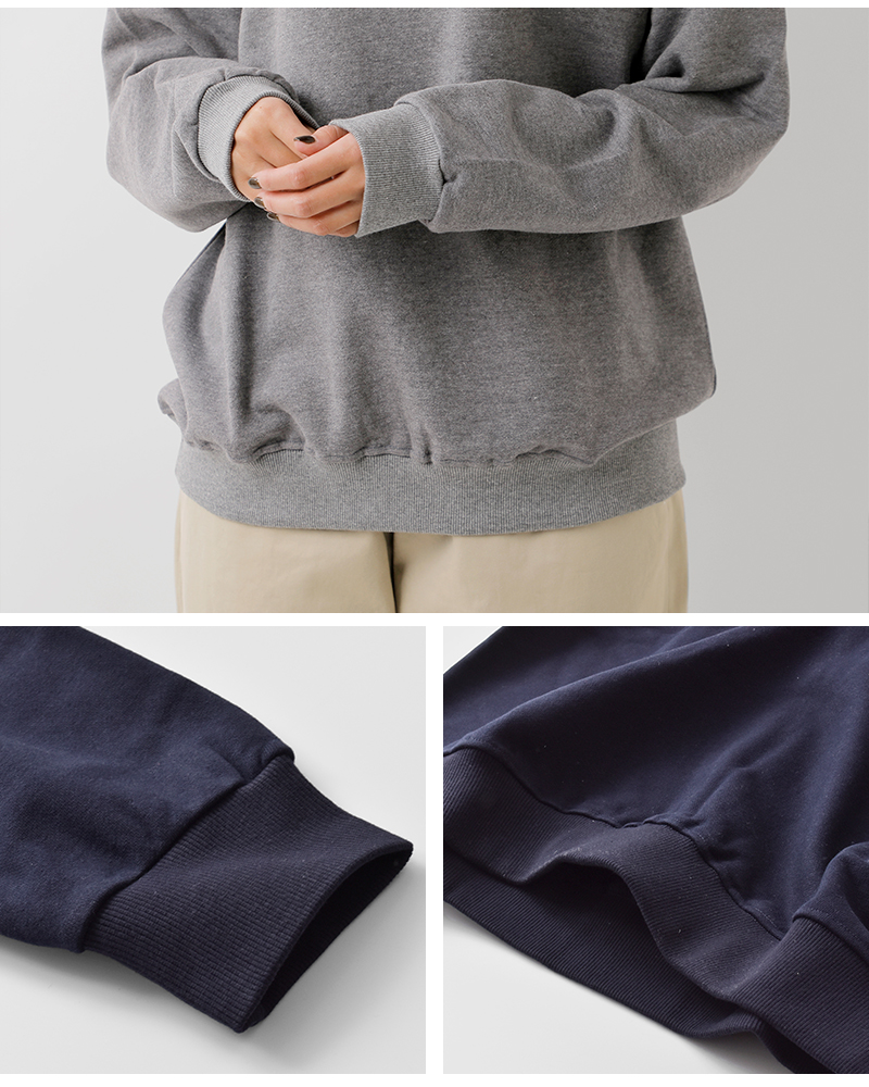 CONICHIWA bonjour(コンニチハ ボンジュール)ボーイカラースウェットプルオーバー“BOYCOLLARMTM”boy-collarm