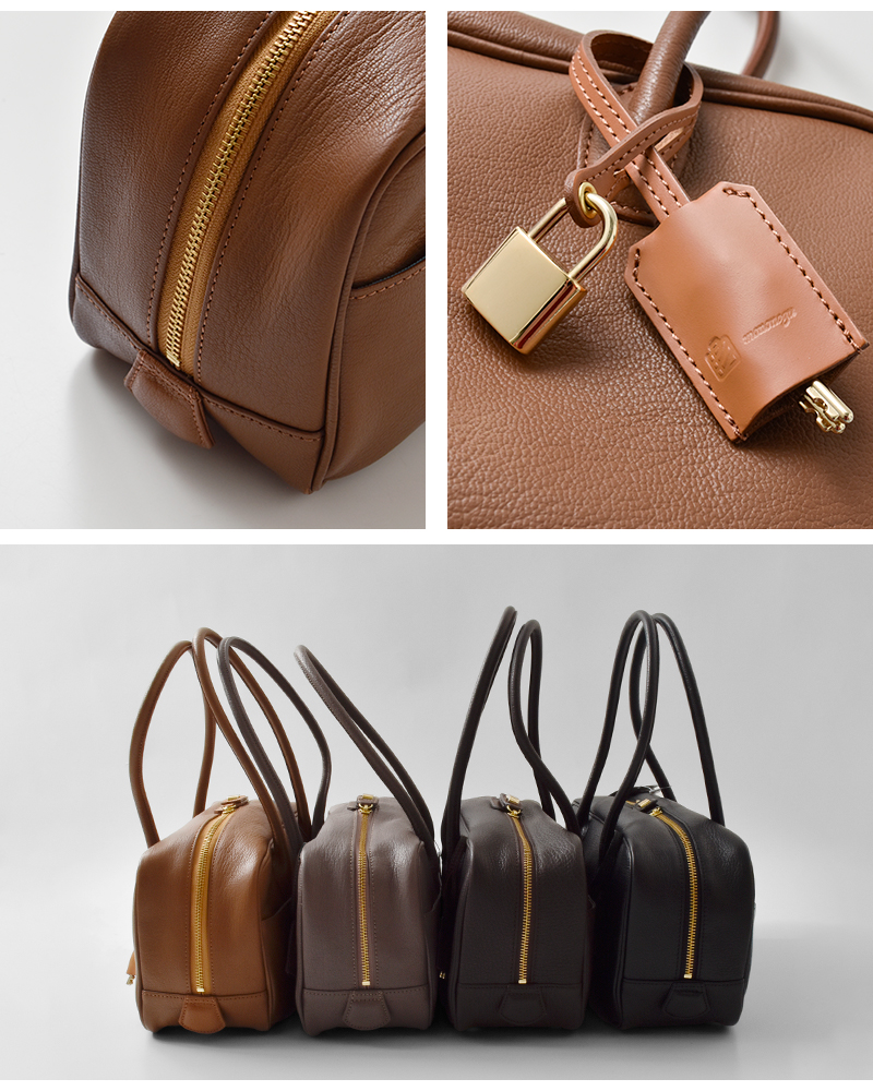 mononogu(モノノグ)レザーブリッジランドスケープボストンバッグbr10-gs