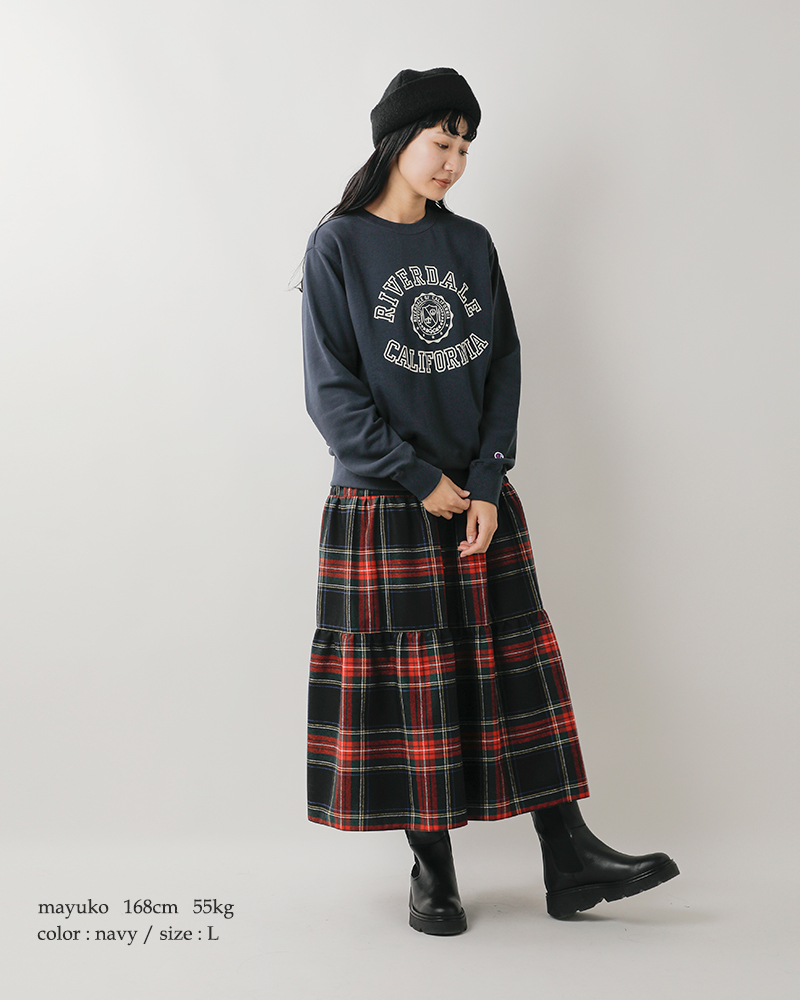 Champion(チャンピオン)USAコットンフレンチテリークルーネックスウェットシャツc3-c033-4-5