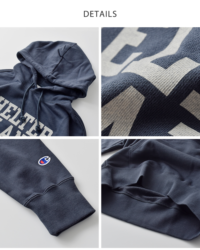 Champion(チャンピオン)USAコットンフレンチテリーフーデッドスウェットシャツc3-c122-123