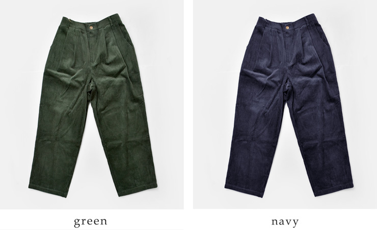 CONICHIWA bonjour(コンニチハ ボンジュール)ワイドコーデュロイパンツ“CbWIDECORDUROYPANTS”cb-w-corduroy-pt