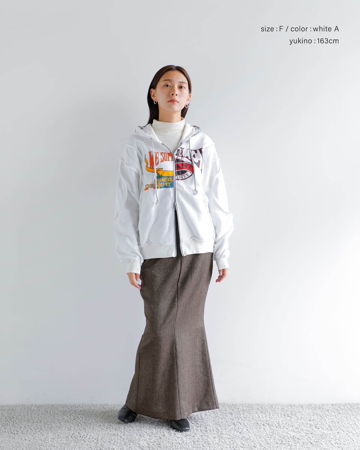 CHANGES(チェンジーズ)リメイクジップパーカー ch2017