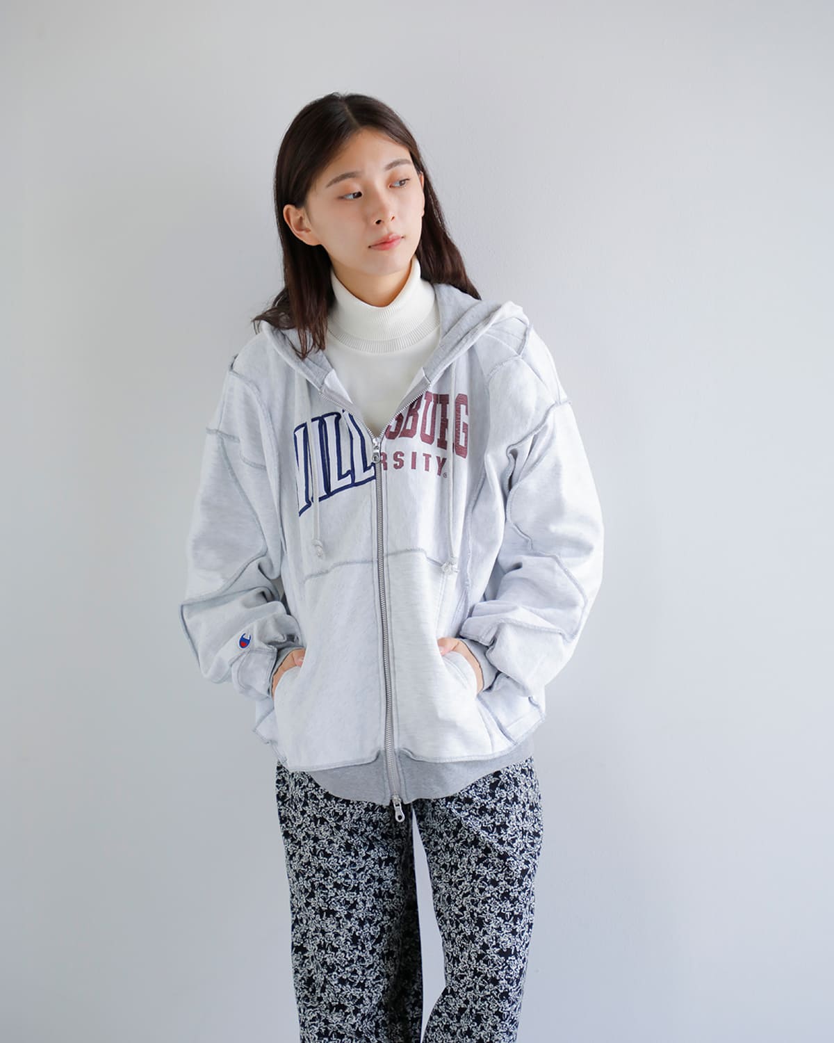 CHANGES(チェンジーズ)リメイクジップパーカー ch2017