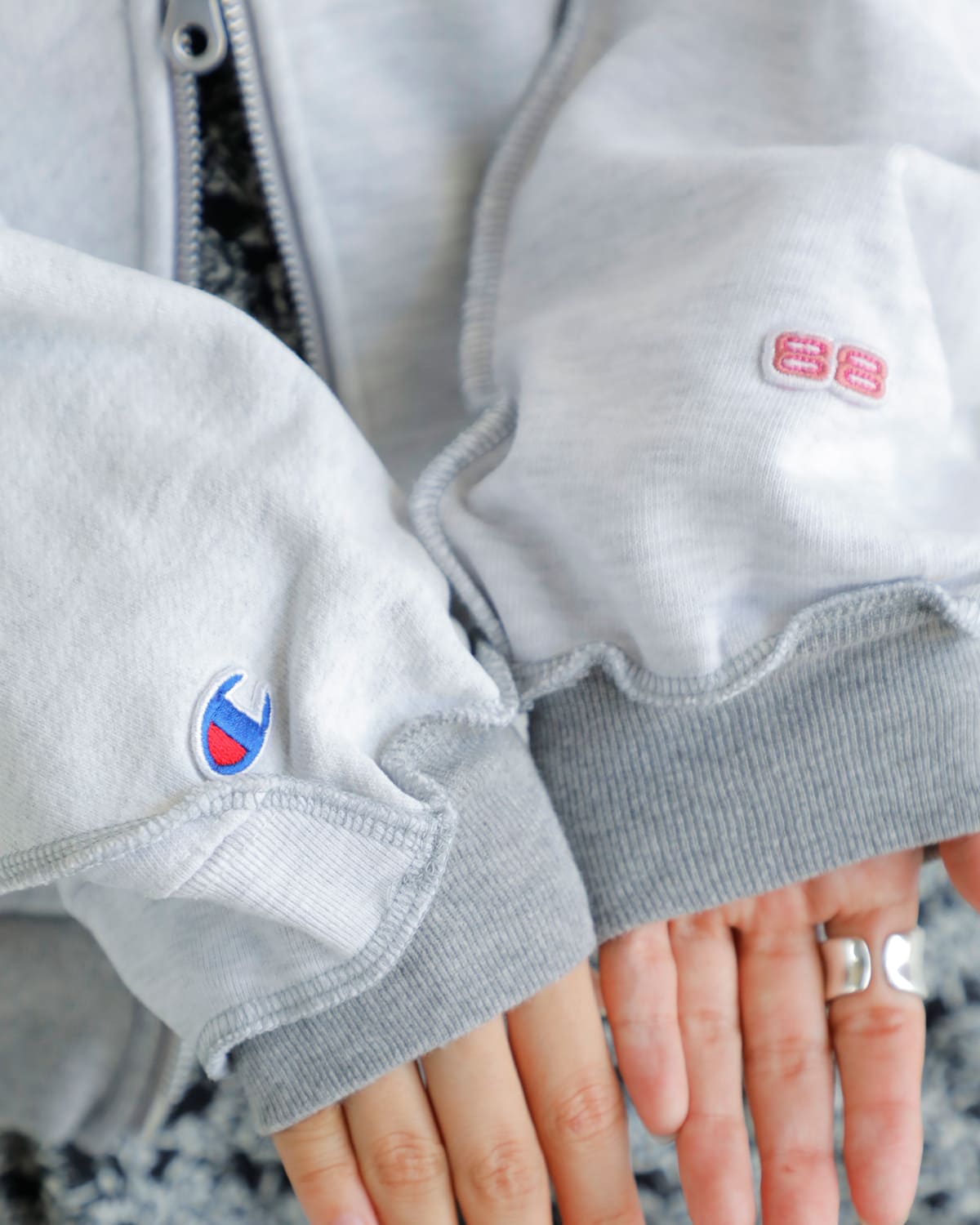 CHANGES(チェンジーズ)リメイクジップパーカー ch2017