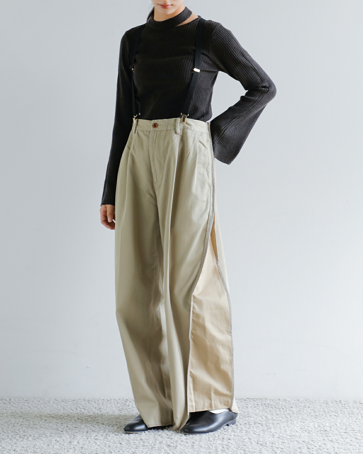 CHANGES(チェンジーズ)リメイクパイピングチノパンツ ch4104