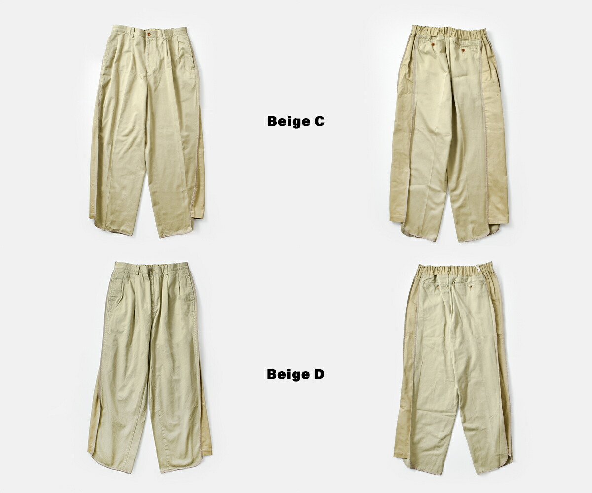 CHANGES(チェンジーズ)リメイクパイピングチノパンツ ch4104