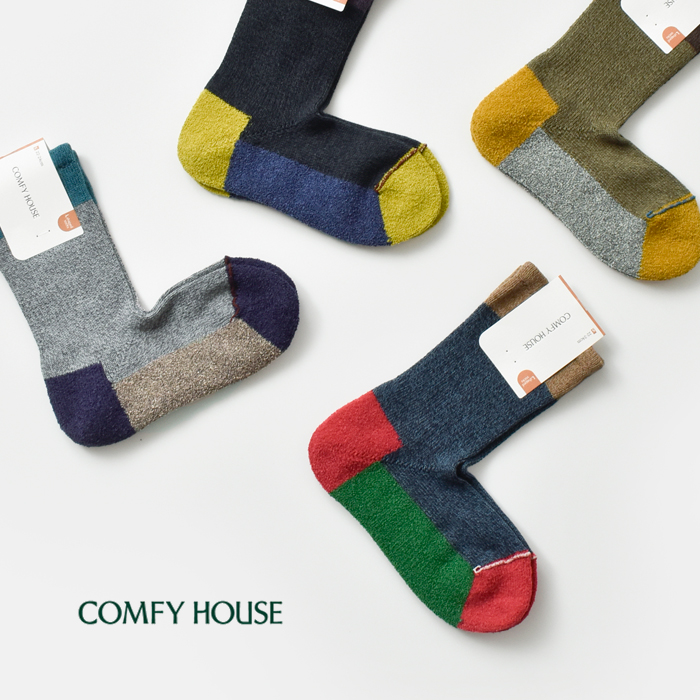 Comfy Houseスポーツ クルー ソックス chl140cr1
