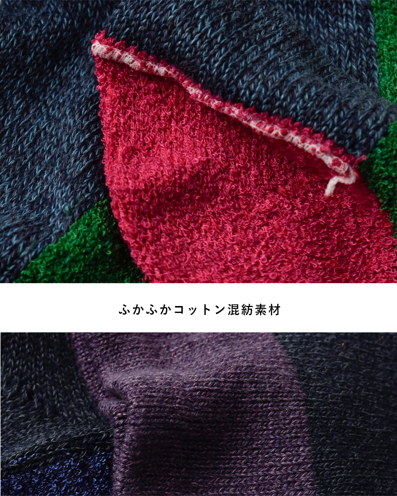 Comfy Houseスポーツ クルー ソックス chl140cr1