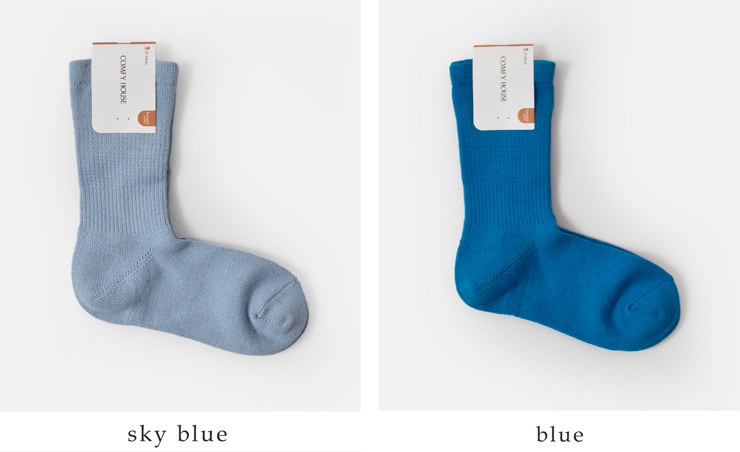 Comfy House(コンフィーハウス)コットンベーシッククルーソックスchl250cr3