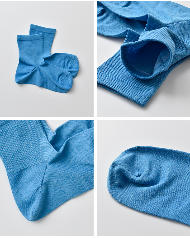 Comfy House(コンフィーハウス)シアーミドルクルーソックスchl250mc3