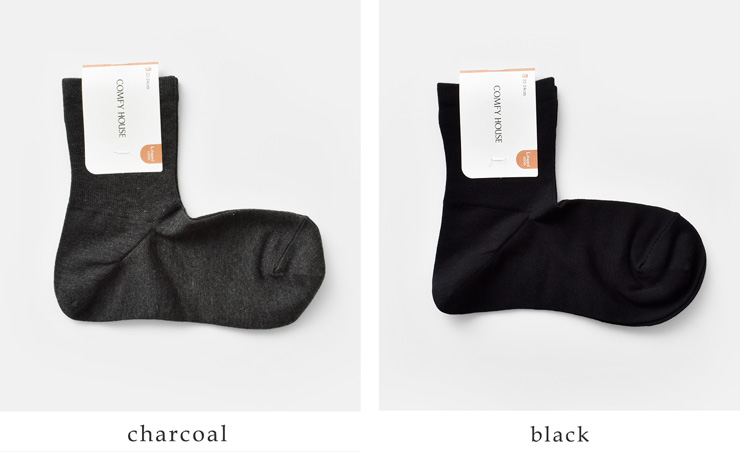 Comfy House(コンフィーハウス)シアーミドルクルーソックスchl250mc3