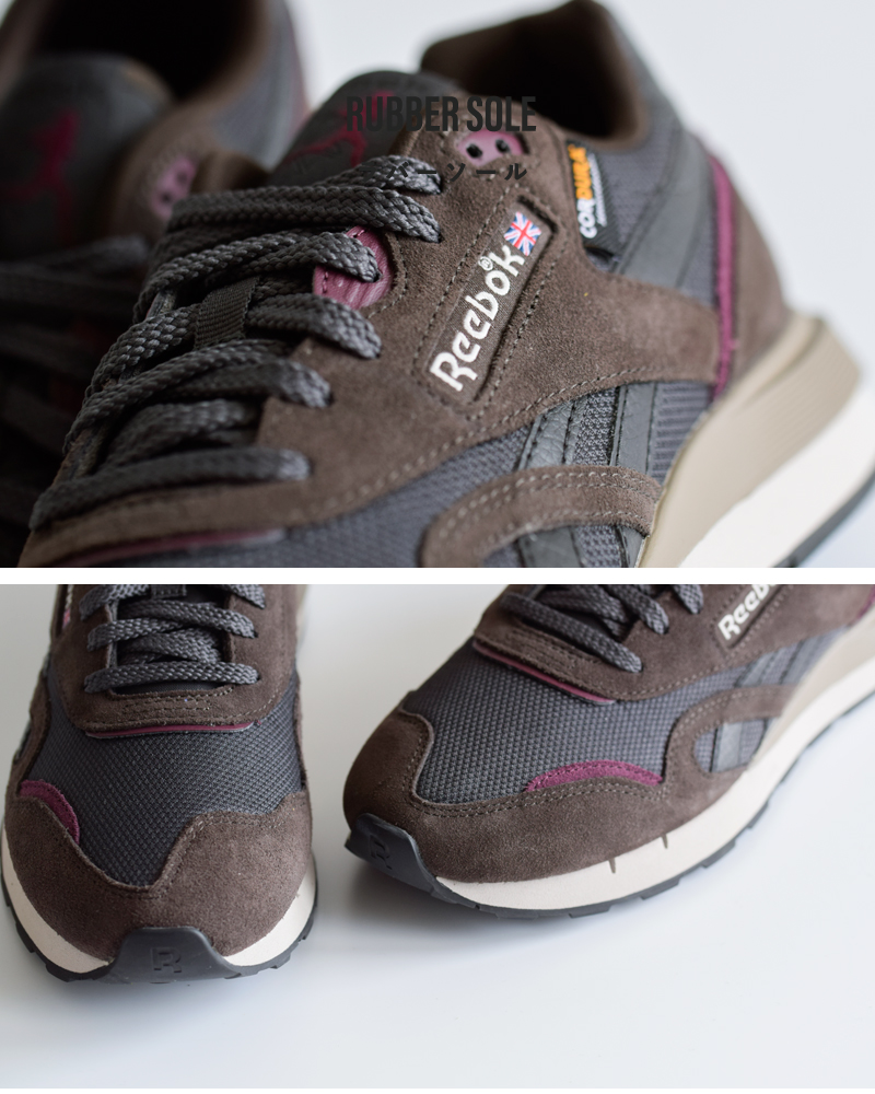 Reebok(リーボック)クラシックナイロンローカットスニーカー“CLASSICNYLON89”cl-ny-89