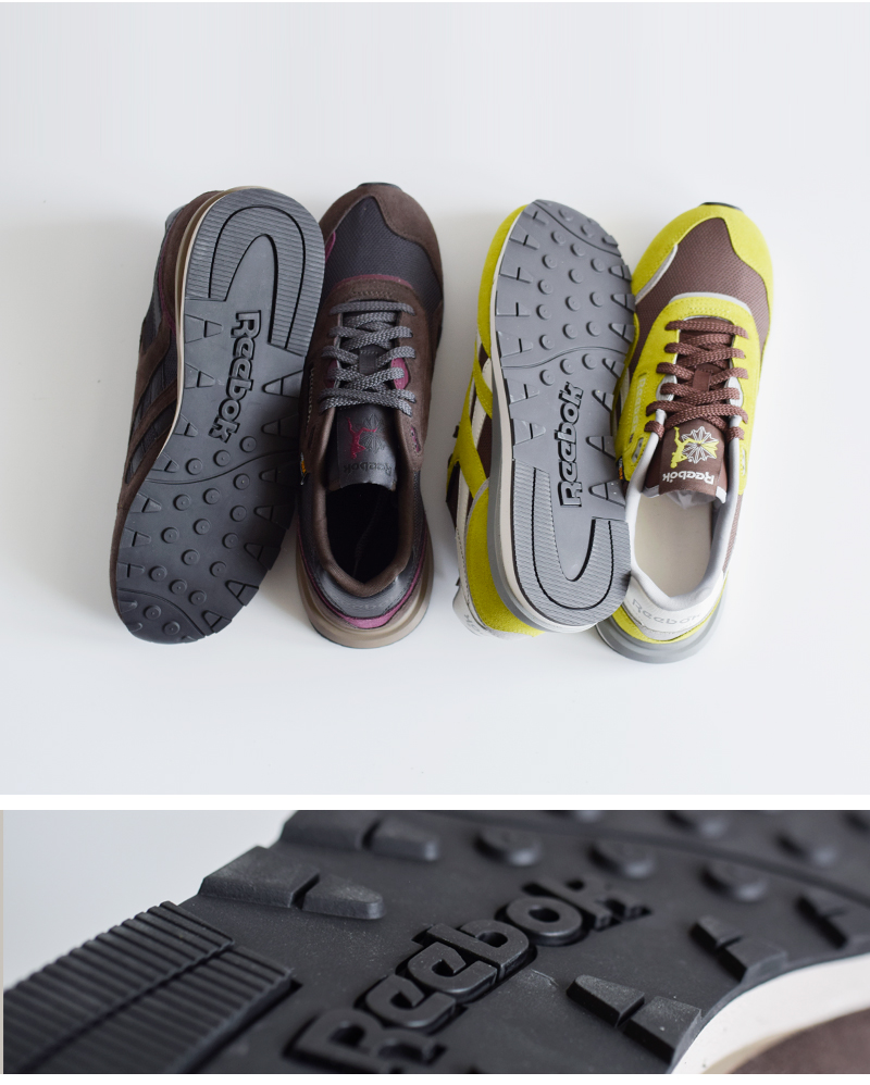 Reebok(リーボック)クラシックナイロンローカットスニーカー“CLASSICNYLON89”cl-ny-89