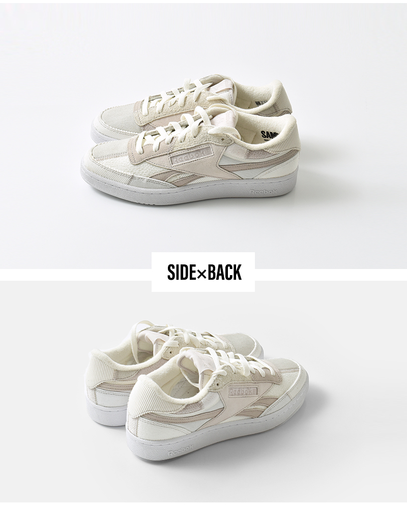 Reebok(リーボック)クラブCリベンジヴィンテージローカットスニーカー“CLUBCREVENGEVINTAGE”clubc-r-v