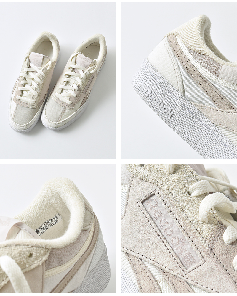 Reebok(リーボック)クラブCリベンジヴィンテージローカットスニーカー“CLUBCREVENGEVINTAGE”clubc-r-v