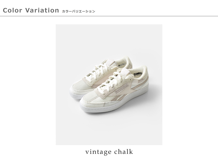 Reebok(リーボック)クラブCリベンジヴィンテージローカットスニーカー“CLUBCREVENGEVINTAGE”clubc-r-v