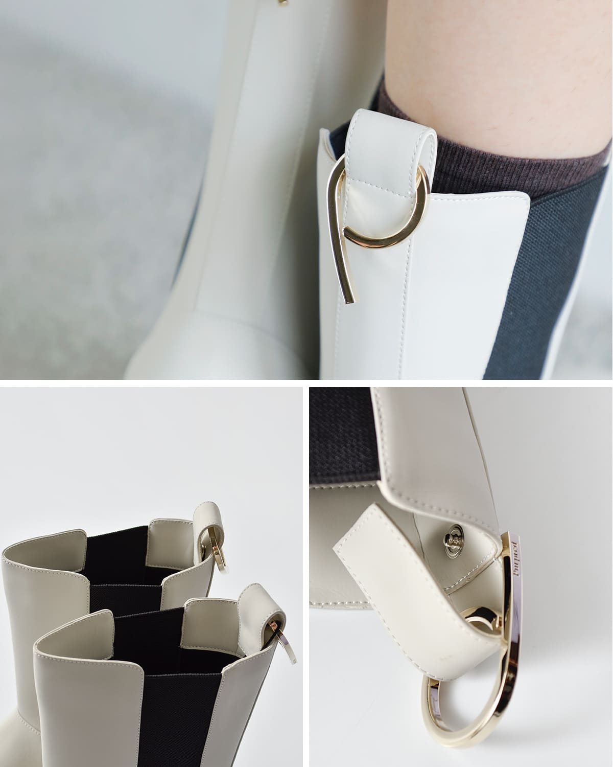 Purpred(パープレッド)撥水ポールサイドゴアミドルブーツ co7-ps001