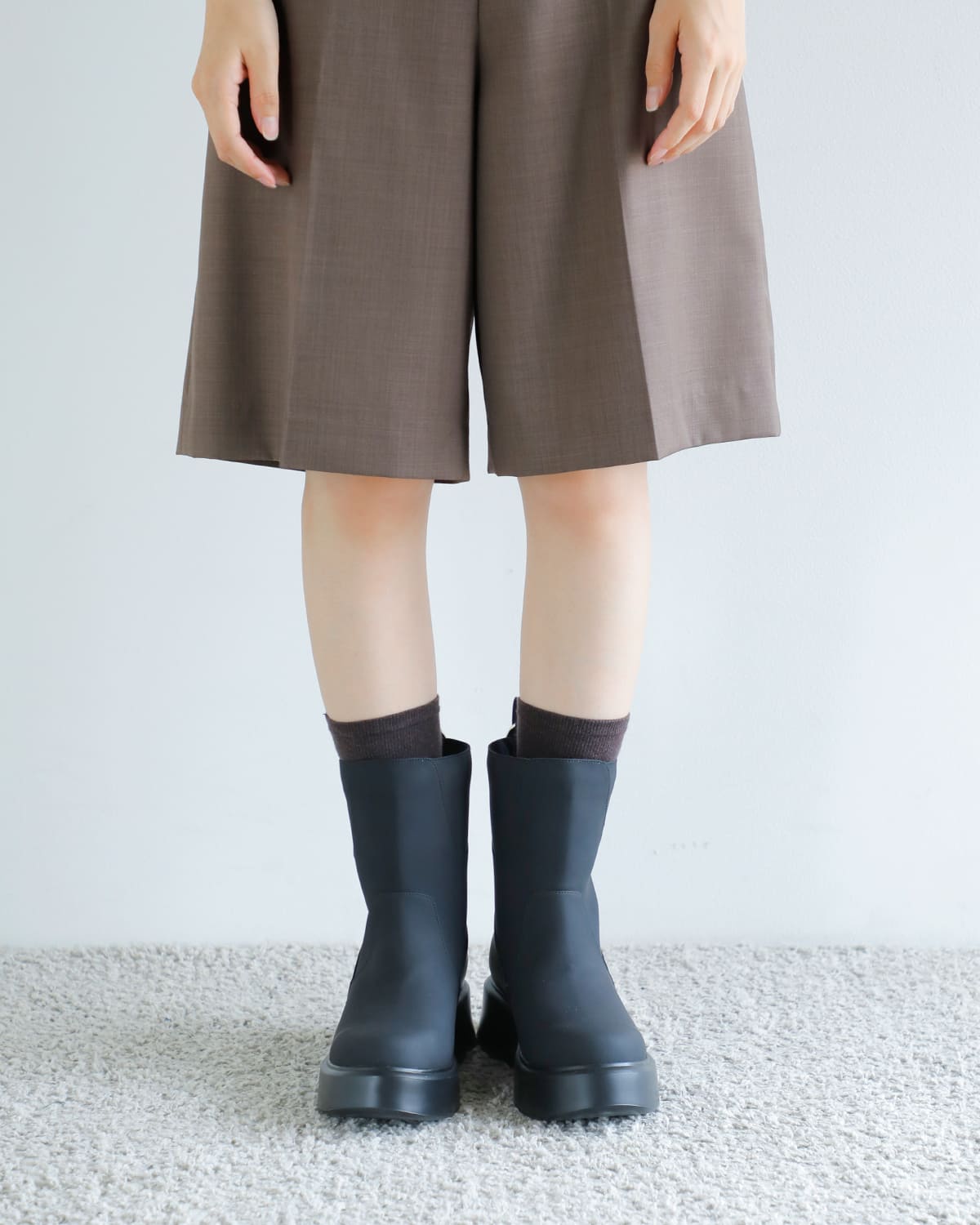 Purpred パープレッド 撥水 ポール ショート ブーツ co7-ps008